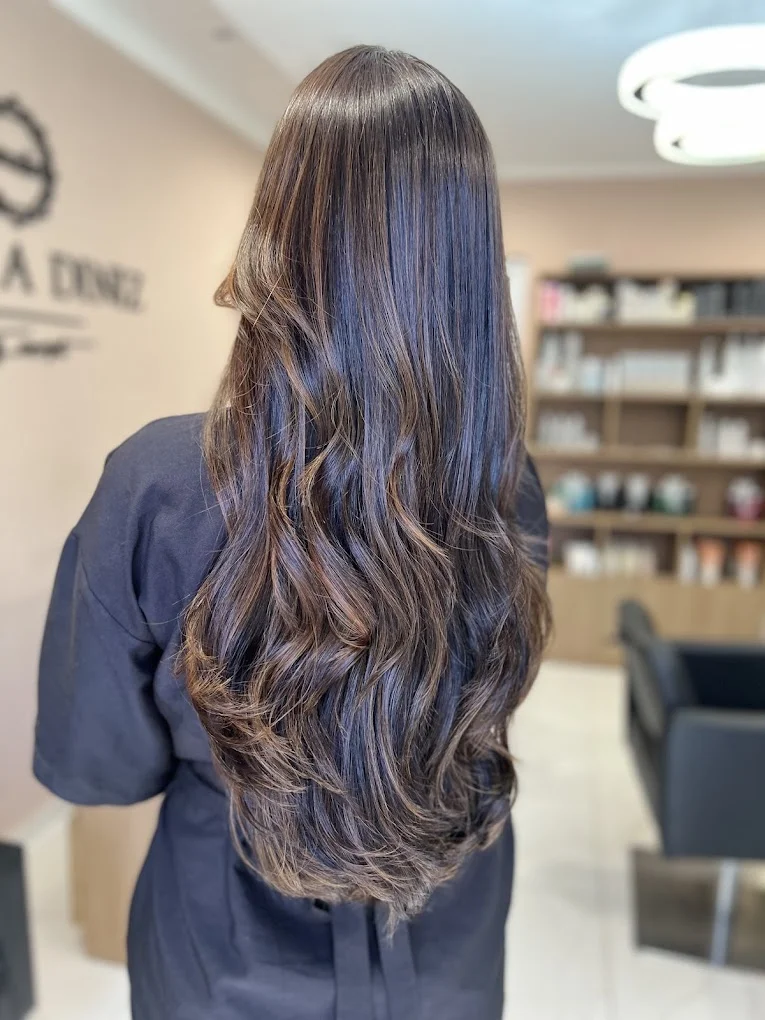 Técnica morena iluminada com mechas delicadas — Studio Brün Recife